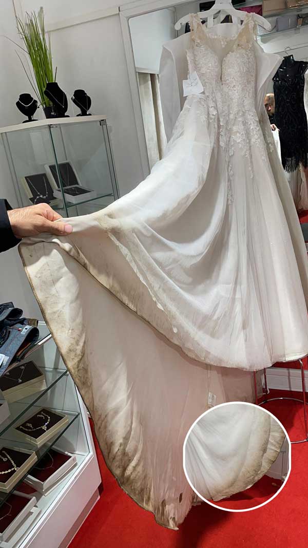 Reinigung Brautkleider Alawi